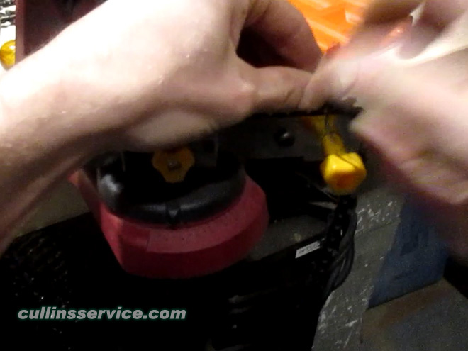 How to Sharpen a Chainsaw Pull out air filter Cullins Service