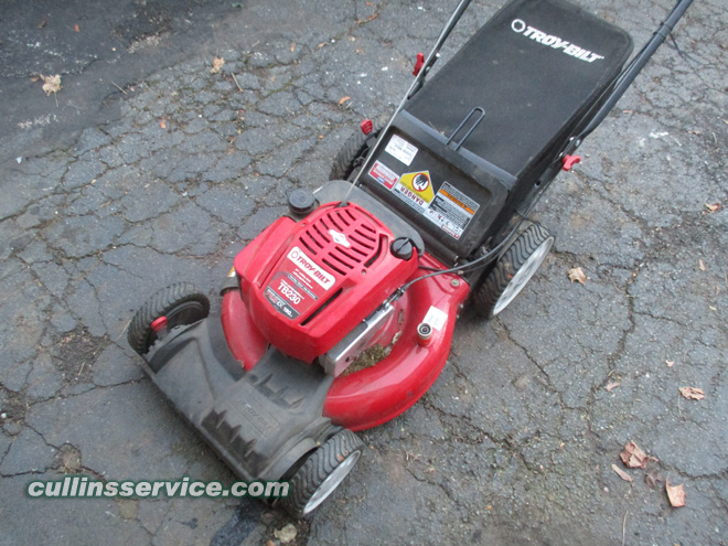 Winterize / Store Lawn Mower Remove Gas Cullins Service