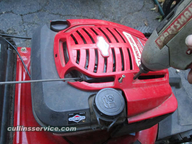 Winterize / Store Lawn Mower Remove Clean Lawn Mower Cullins Service