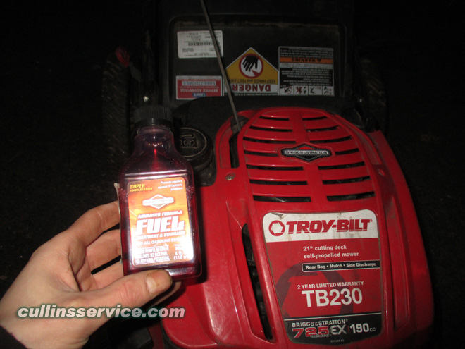 Winterize / Store Lawn Mower Fuel Stabilizer Cullins Service